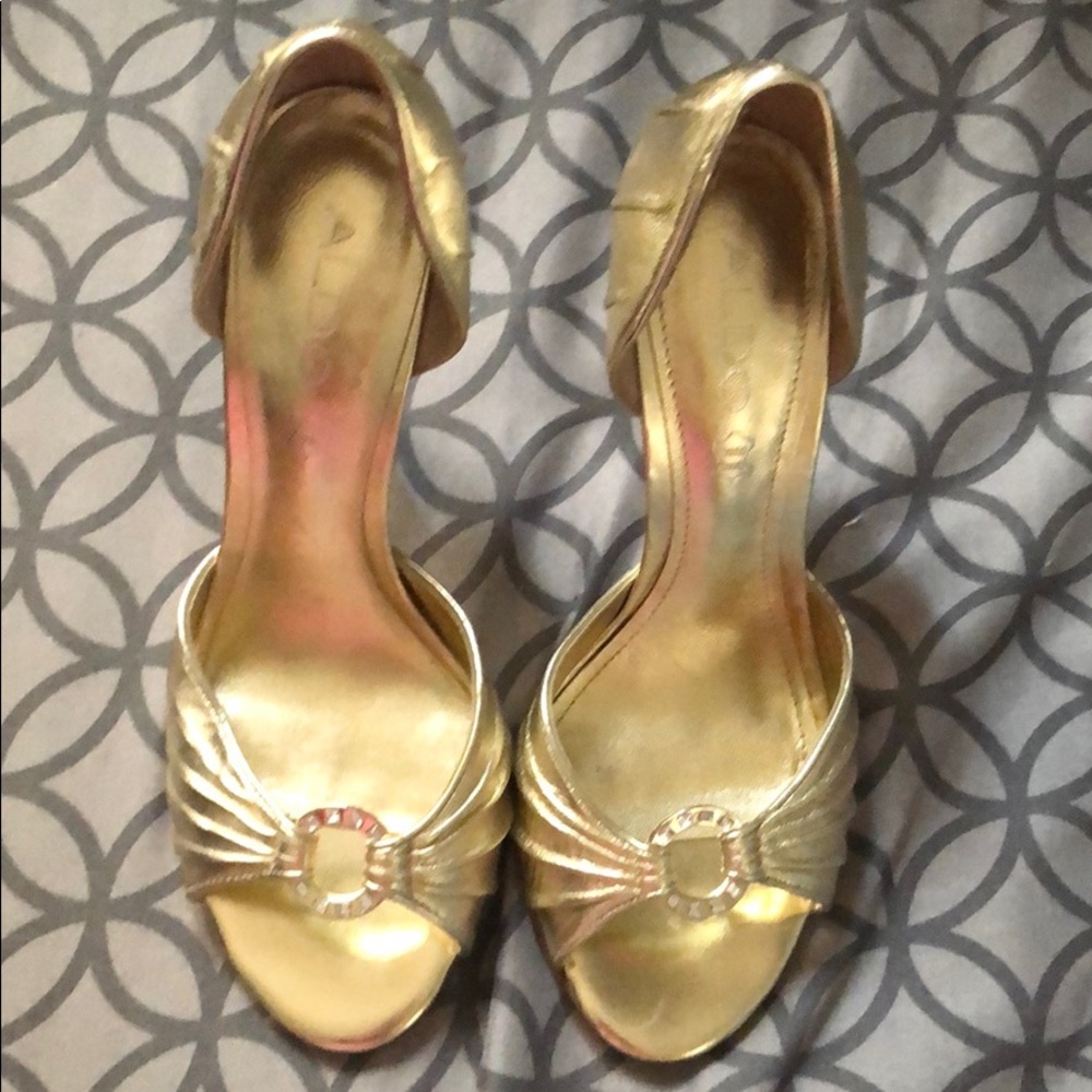 Aldo Gold Heels 👠👠